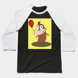 Cowardly George Baseball T-Shirt